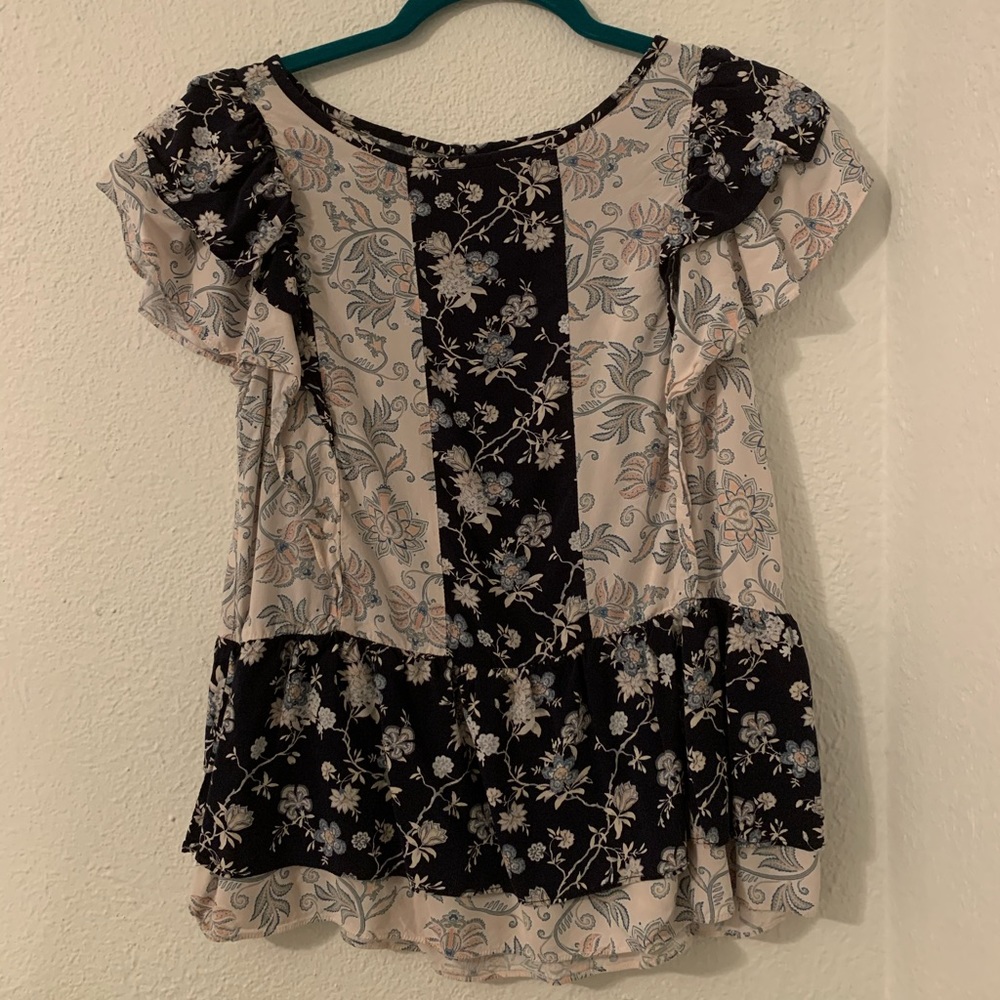 Floral LOFT blouse